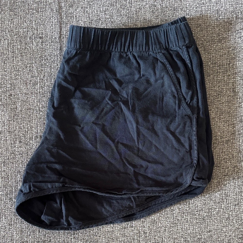 Madewell Black Lounge Shorts